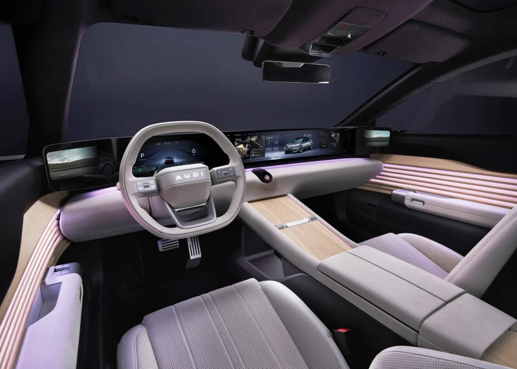 AUDI branden og bilen AUDI E-Concept er lanceret på det kinesiske marked (Foto: Audi)
