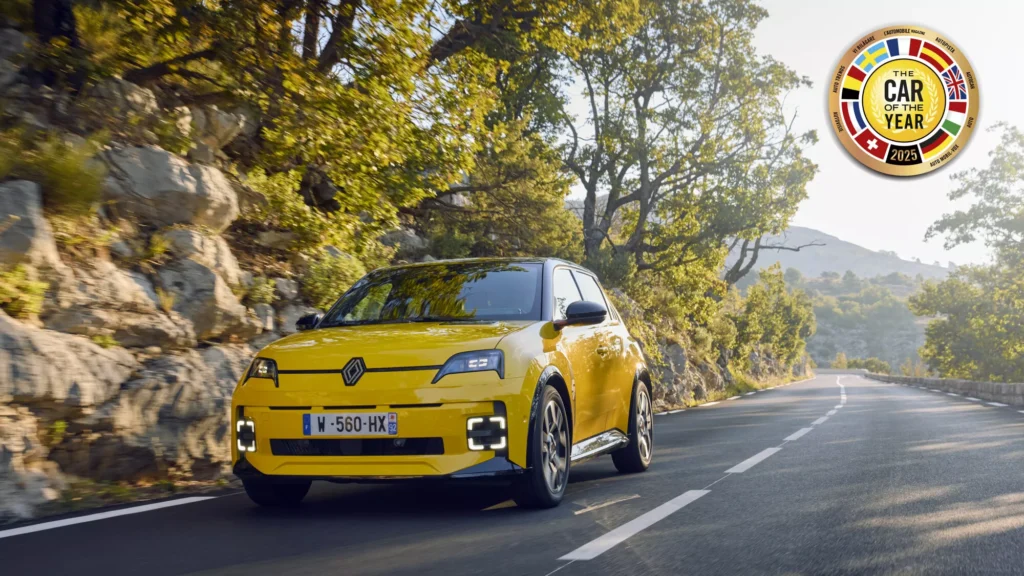 Renault 5 E-Tech vinder Car of the Year 2025 (Foto: Renault)