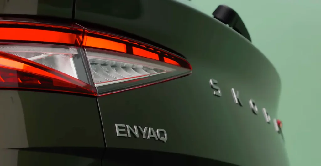 Skoda Enyaq 2025-modellen (Foto: Skoda)