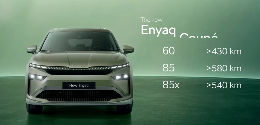 Skoda Enyaq 2025-modellen (Foto: Skoda)