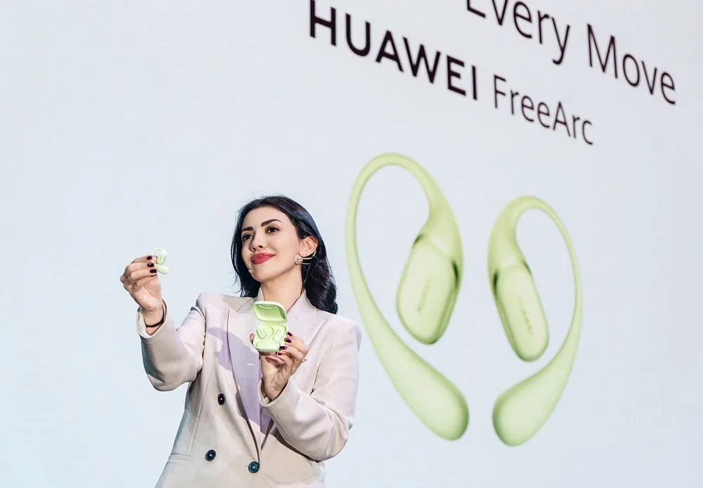 Huawei har netop præsenteret deres nye åbne headset FreeArc (Foto: Huawei)