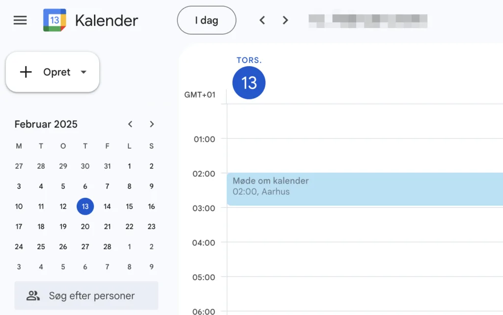 Google Kalender 2025