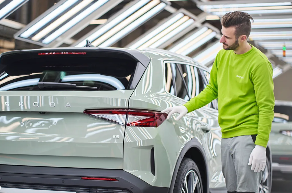 Produktionen af Skoda Elroq er i gang (Foto: Skoda)