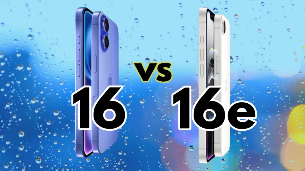 iPhone 16e vs iPhone 16