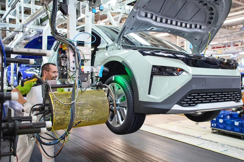 Produktionen af Skoda Elroq er i gang (Foto: Skoda)