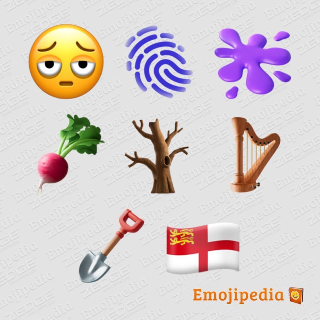 Nye emojis iOS 18.4 (Foto: Emojipedia)