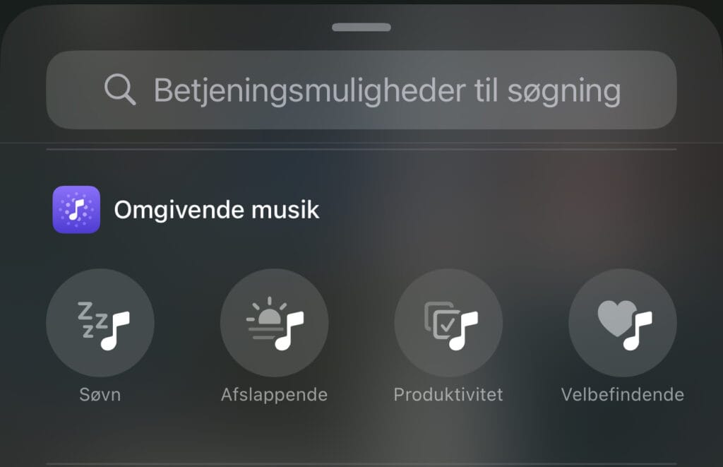 iOS 18.4, genveje (Skærmbillede: MereMobil.dk)