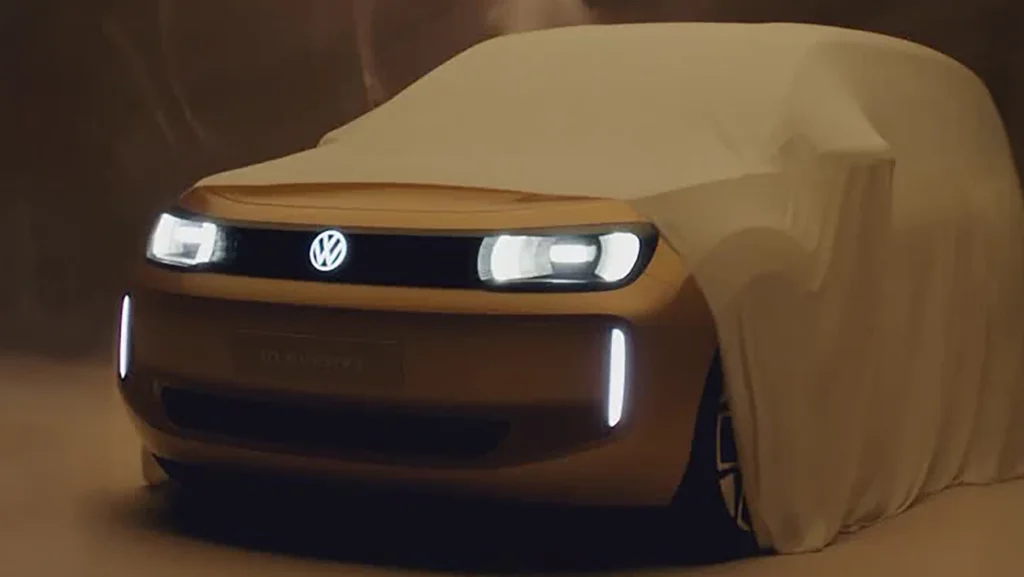 Teaser for konceptbilen VW ID.EVERY1 (Kilde: Autoexpress)