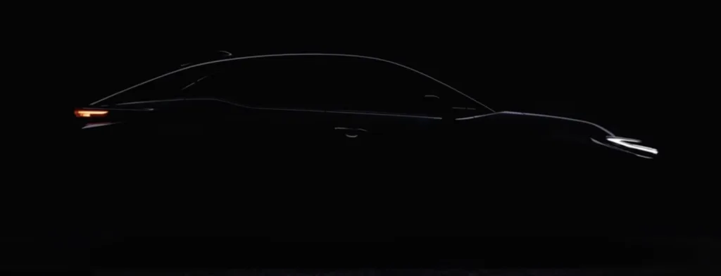 Toyota teaser for deres kommende elbils lancering (Kilde: Toyota YouTube)