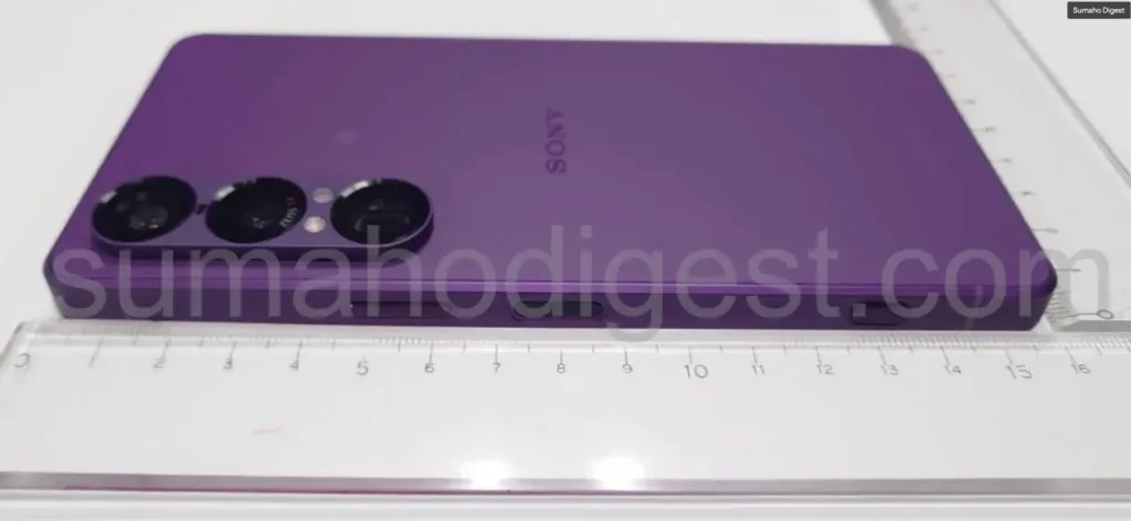 Lækket billede af Sony Xperia X 1VII (Kilde: Sumaho Digest/Android Authority)