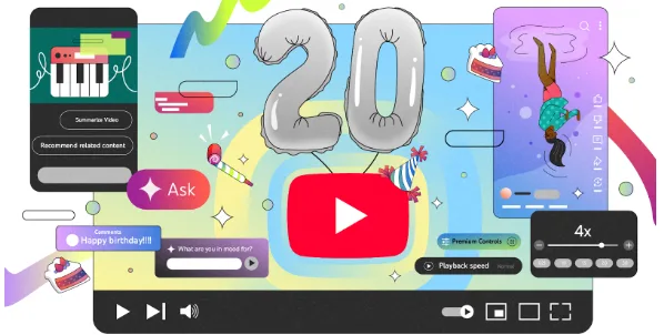 YouTube 20 years