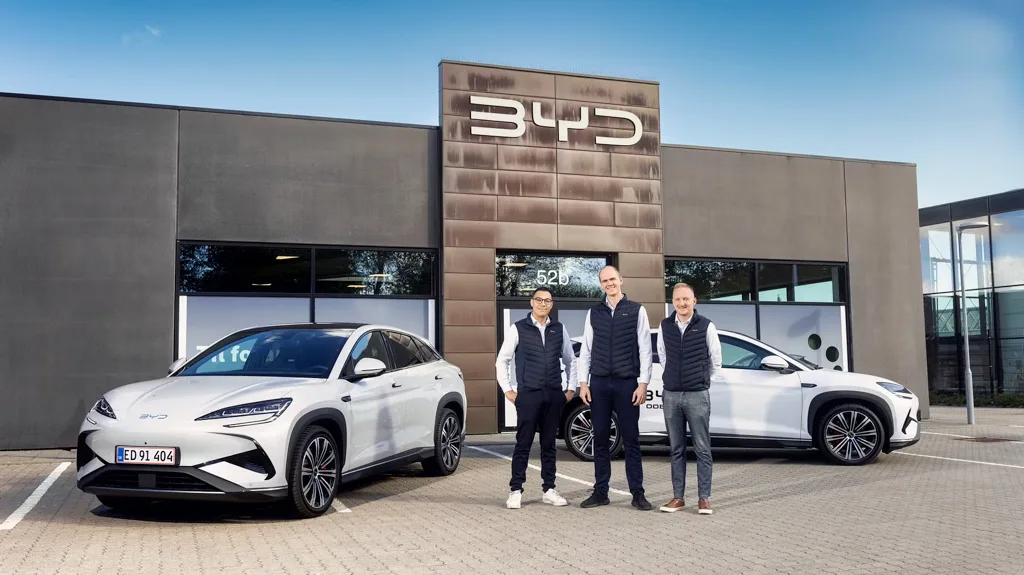 BYD åbner nyt showroom i Odense den 18. maj 2025 (Foto: BYD)