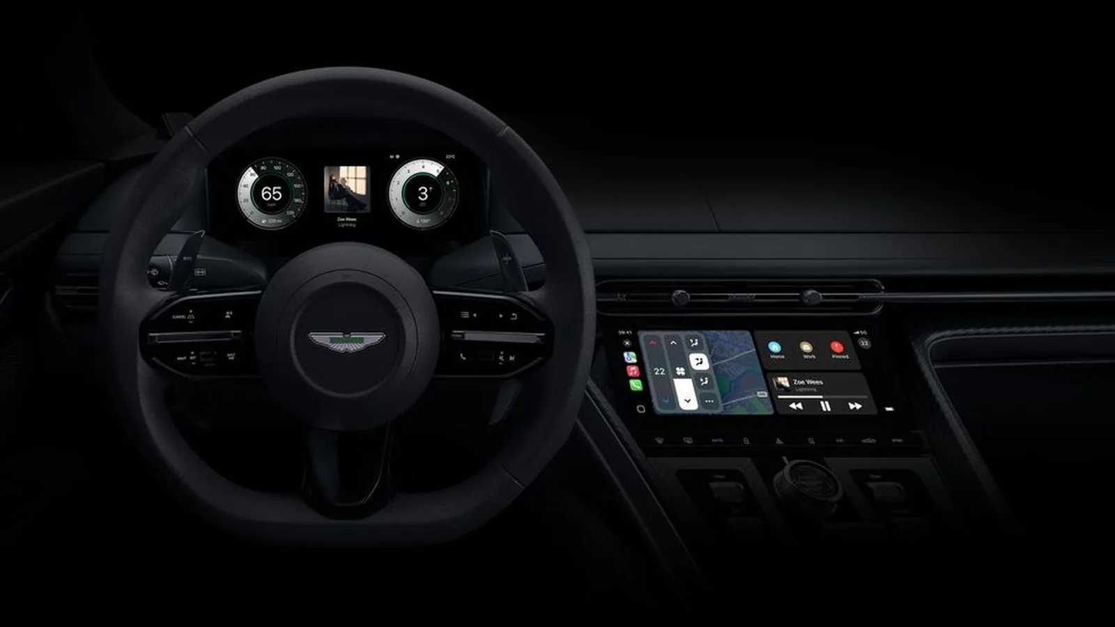 Næste Generation af CarPlay er klar til Aston Martin (Kilde: MacRumors)