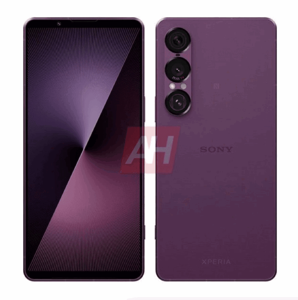 Sony Xperia 1 VII er lækket i alle farver før lanceringen (Kilde: Android Headlines / GSMArena.com)