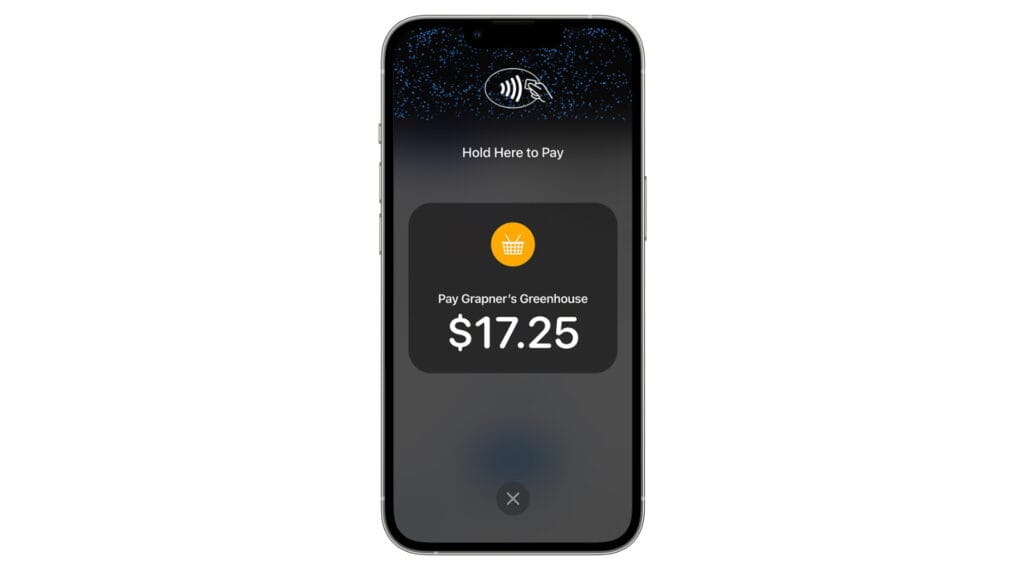 tap to pay apple iPhone
