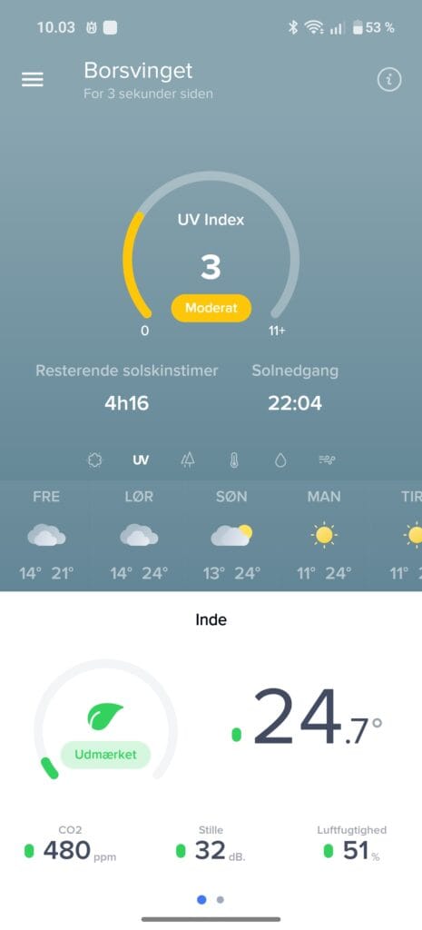 Netatmo Vejrstation 2025