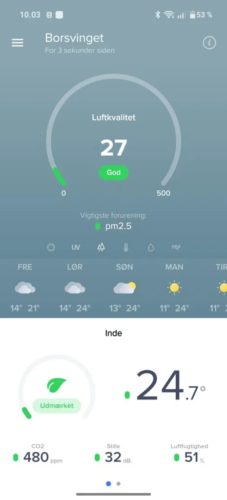 Netatmo Vejrstation 2025