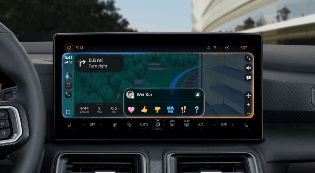 Apple CarPlay opdateres også i forbindelse med iOS 26 opdateringen (Foto: Apple)
