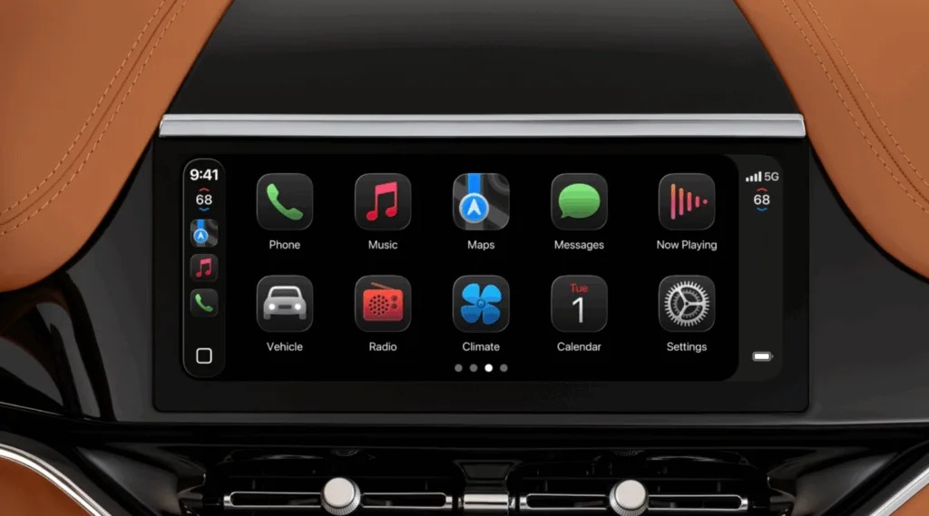 Apple CarPlay opdateres også i forbindelse med iOS 26 opdateringen (Foto: Apple)