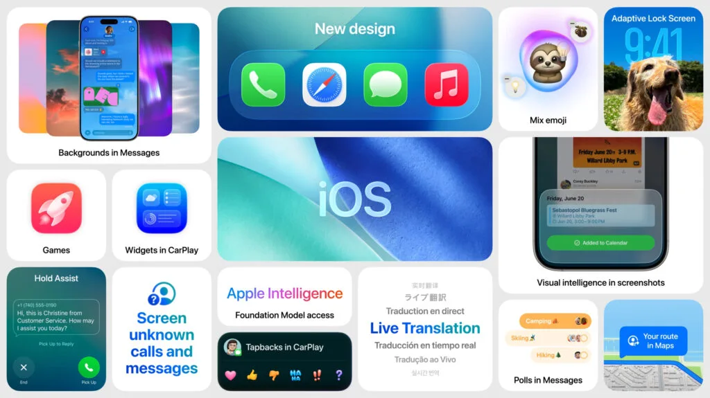 iOS 26 iPhone overblik