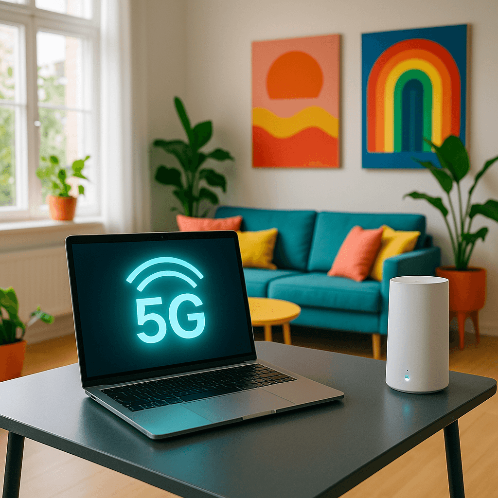 5g internet hjemmet