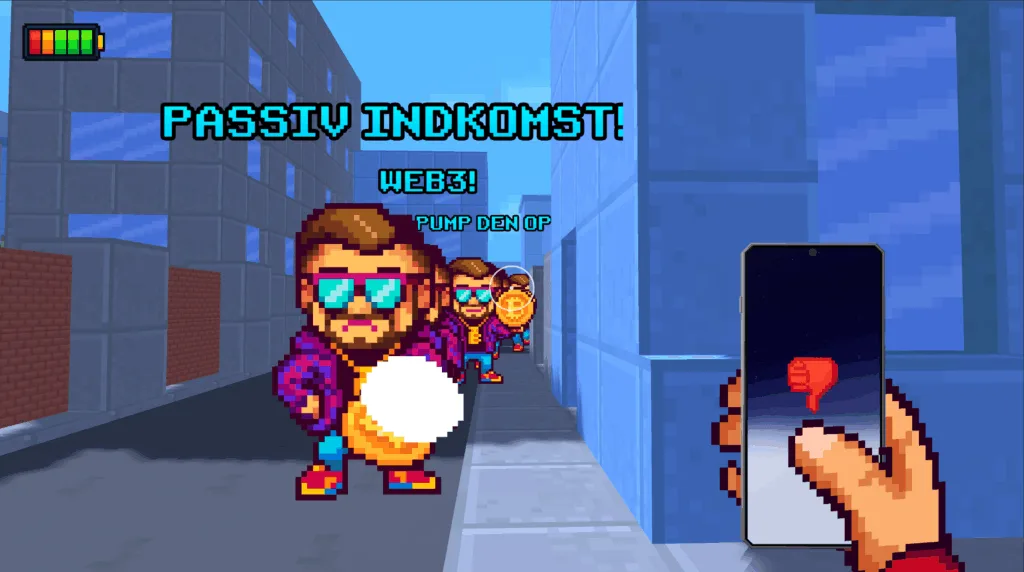 Screenshots fra spillet Brain Rot Blaster (Kilde: OnePlus)