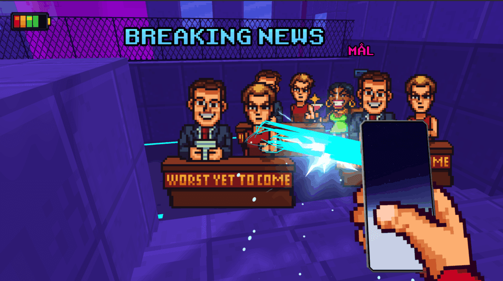 Screenshots fra spillet Brain Rot Blaster (Kilde: OnePlus)