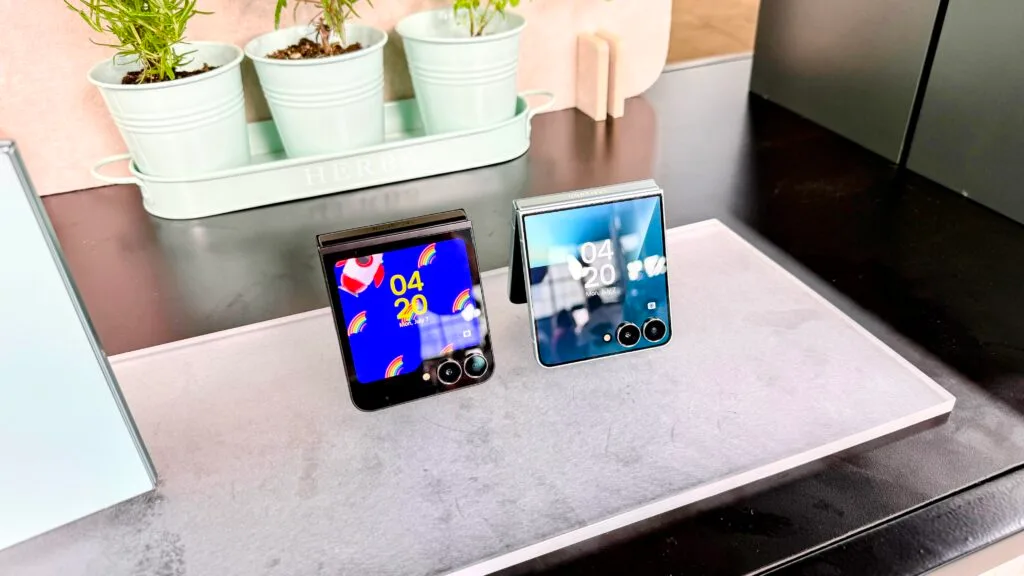Samsung Galaxy Z Flip7 og Z Flip7 FE