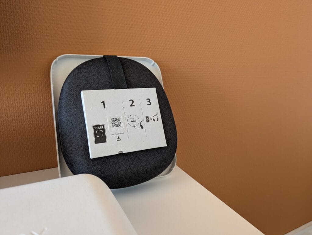 Start-guide med XM6 hvor Sound Connect bestemt ikke skal glemmes.