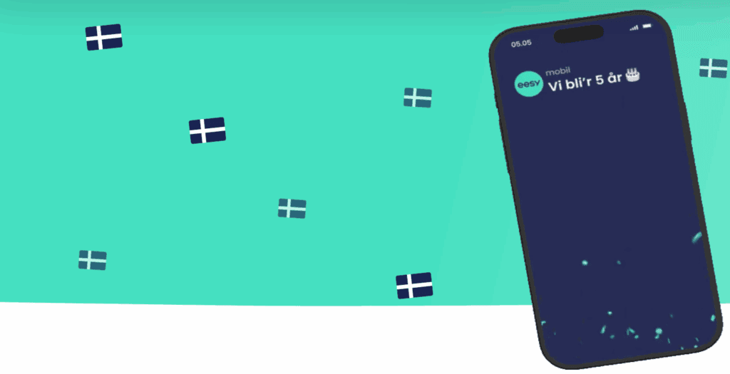 Mobilselskabet Eesy fylder 5 år (Foto: Eesy/MereMobil.dk)
