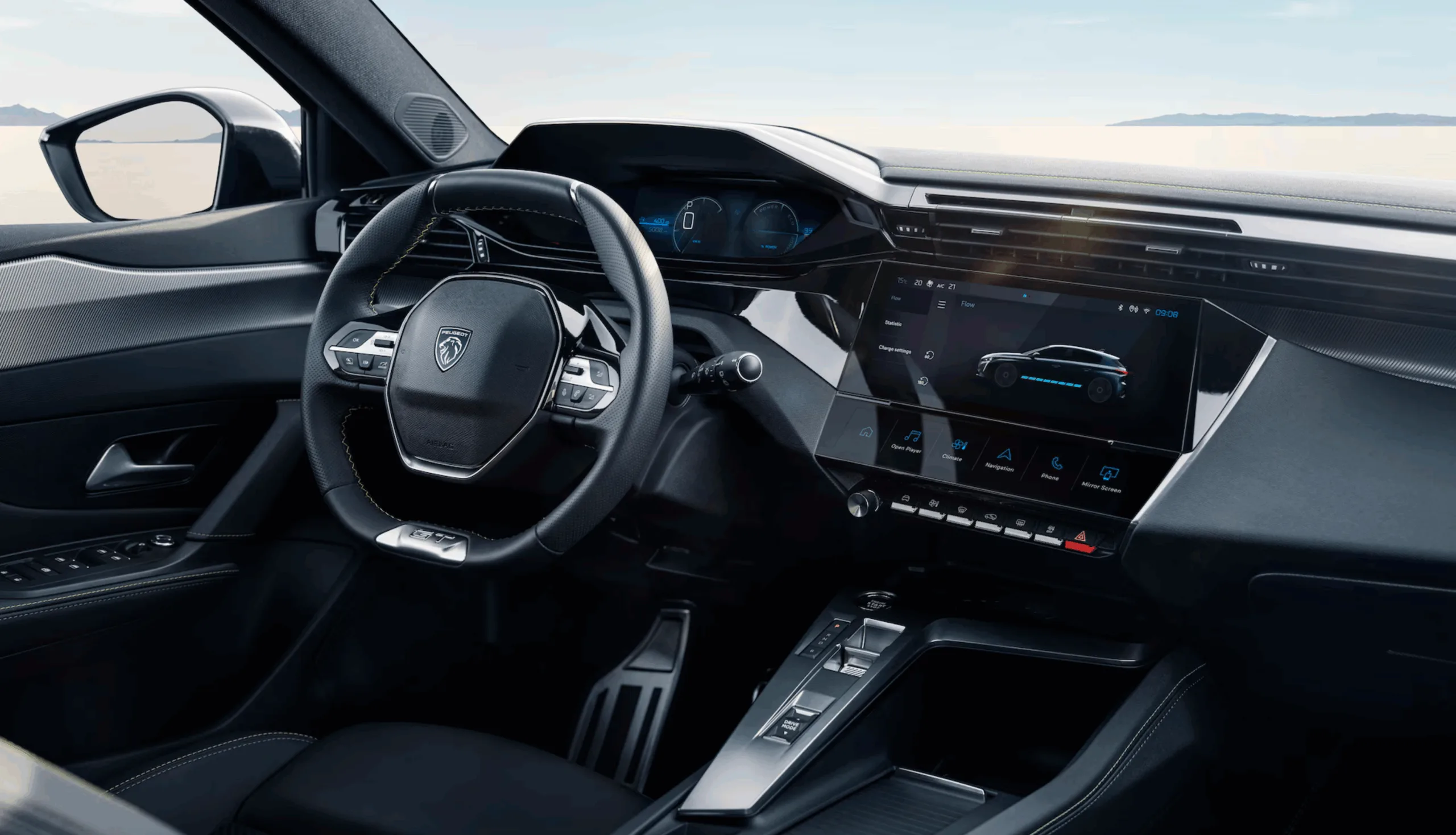 Peugeot E-308 hatchback og E-308 SW-stationcar (Foto: Peugeot)