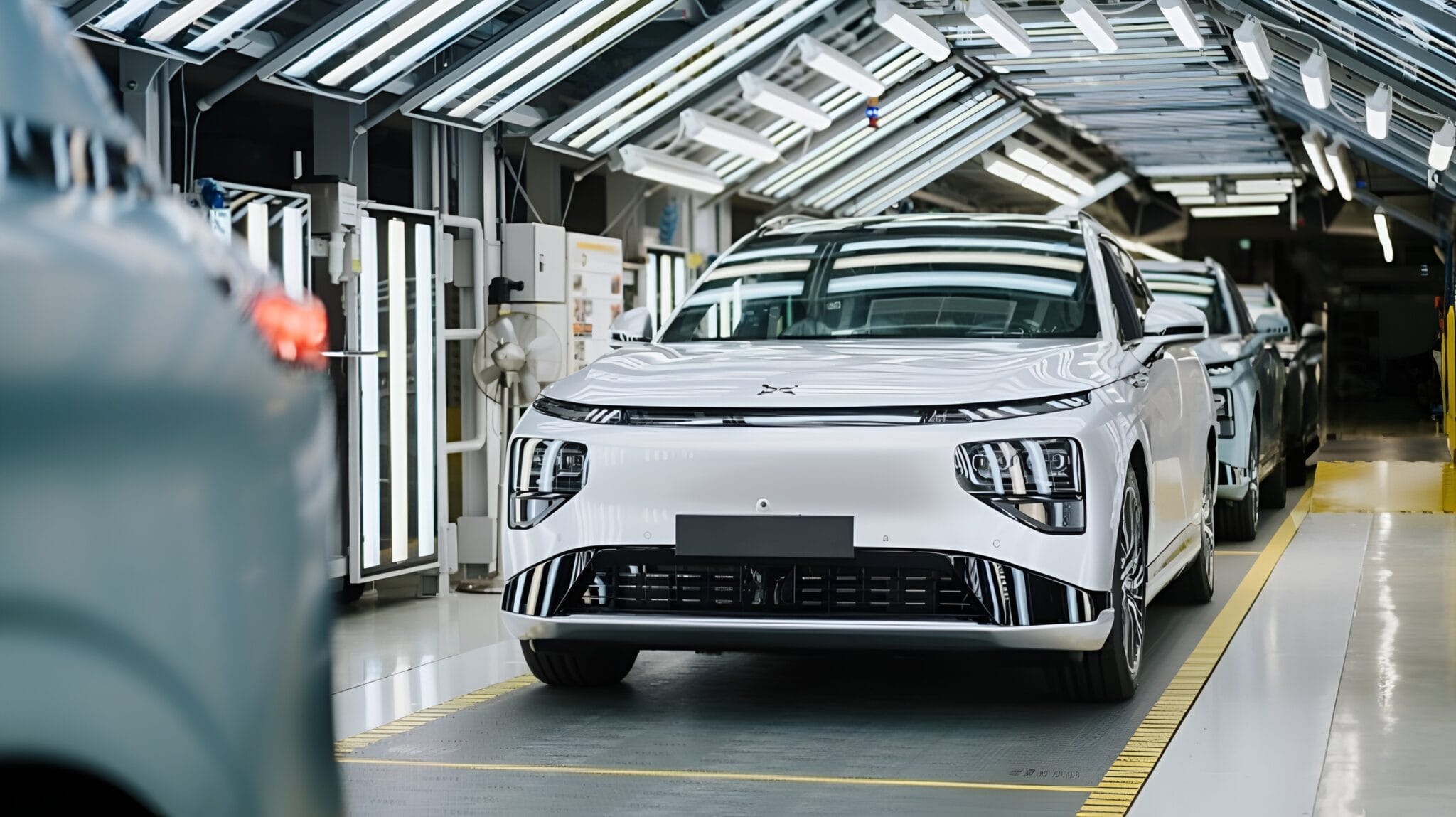 Xpeng har startet produktion op i Østrig af de nye G6- og G9-modeller (Foto: Xpeng)