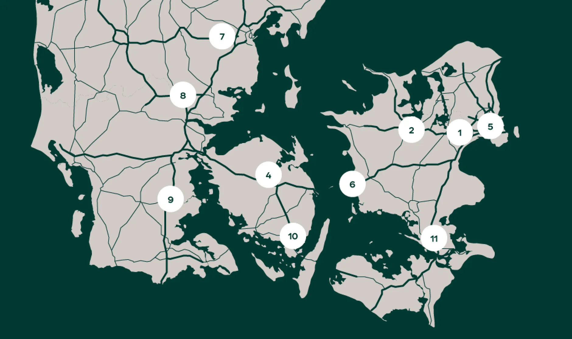 Clever åbner en række nye ladestationer i 2025/2026 (Kilde: Clever)