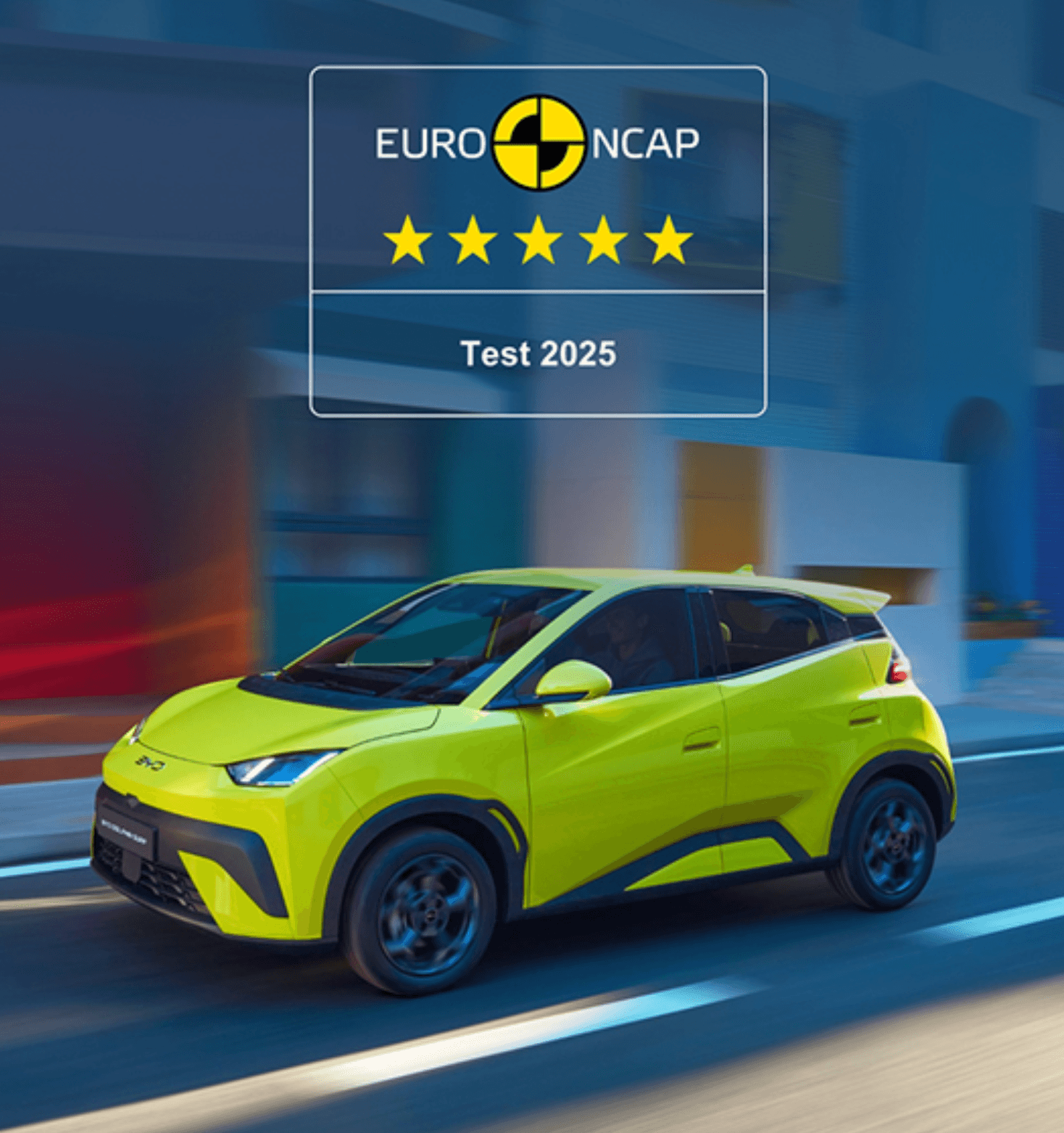 BYD Dolphin Surf har opnået topkarakter fra Euro NCAP (Foto: BYD)