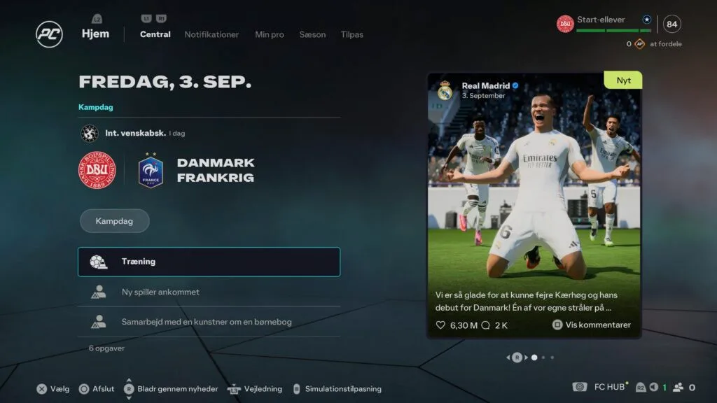 FC 26 (Skærmbillede: MereMobil.dk)