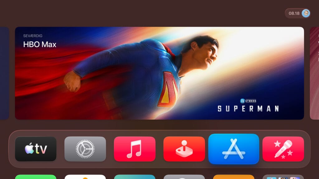 Apple TV (Skærmbillede: MereMobil.dk)