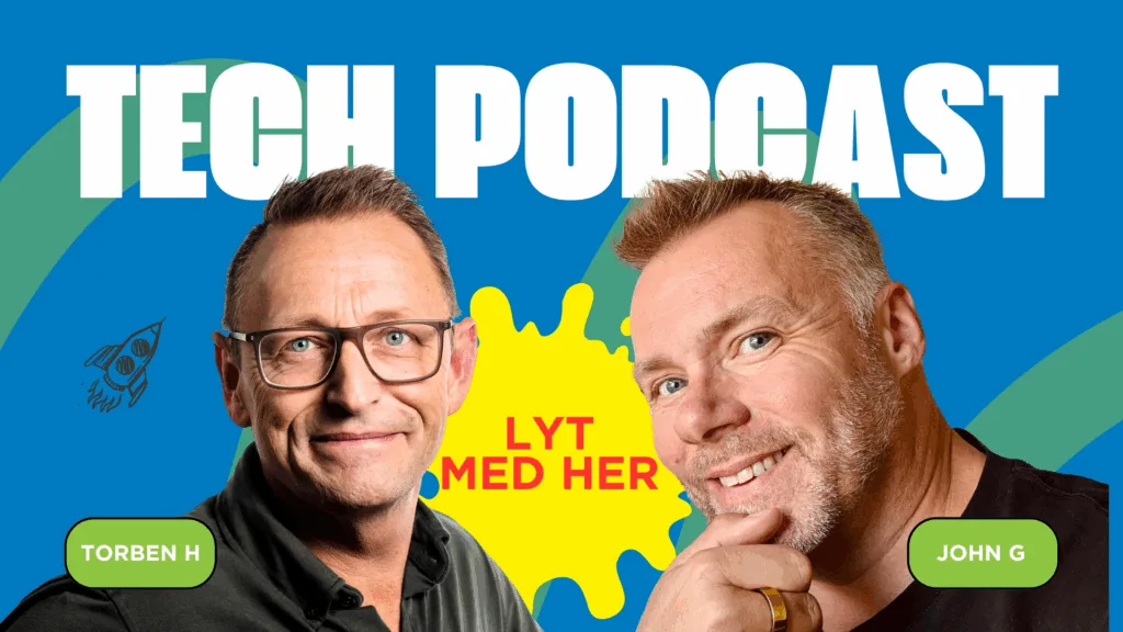Techpodcast med John G og Torben H meremobil