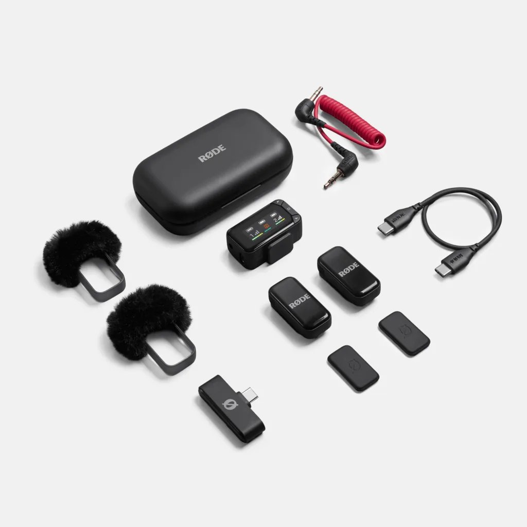 Røde Wireless Camera Kit in the box
