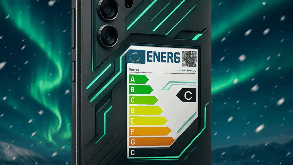 EU energilabel smartphones