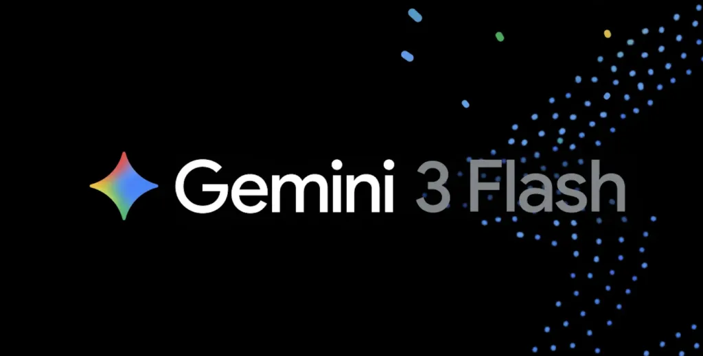 Google Gemini 3 Flash AI model interface i Google Søgning med hurtigere svar