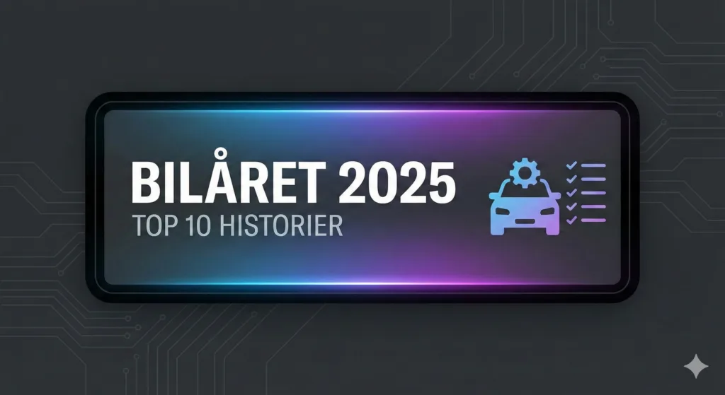 top10 bilnyheder 2025