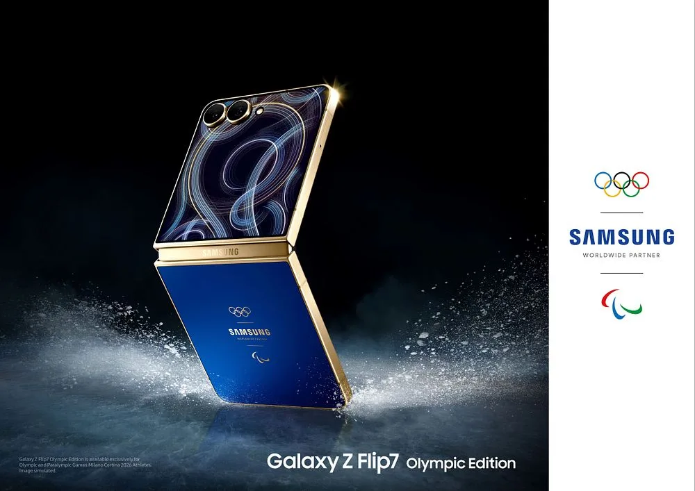 Samsung Galaxy Z Flip7 Olympic Edition (Foto: Samsung)