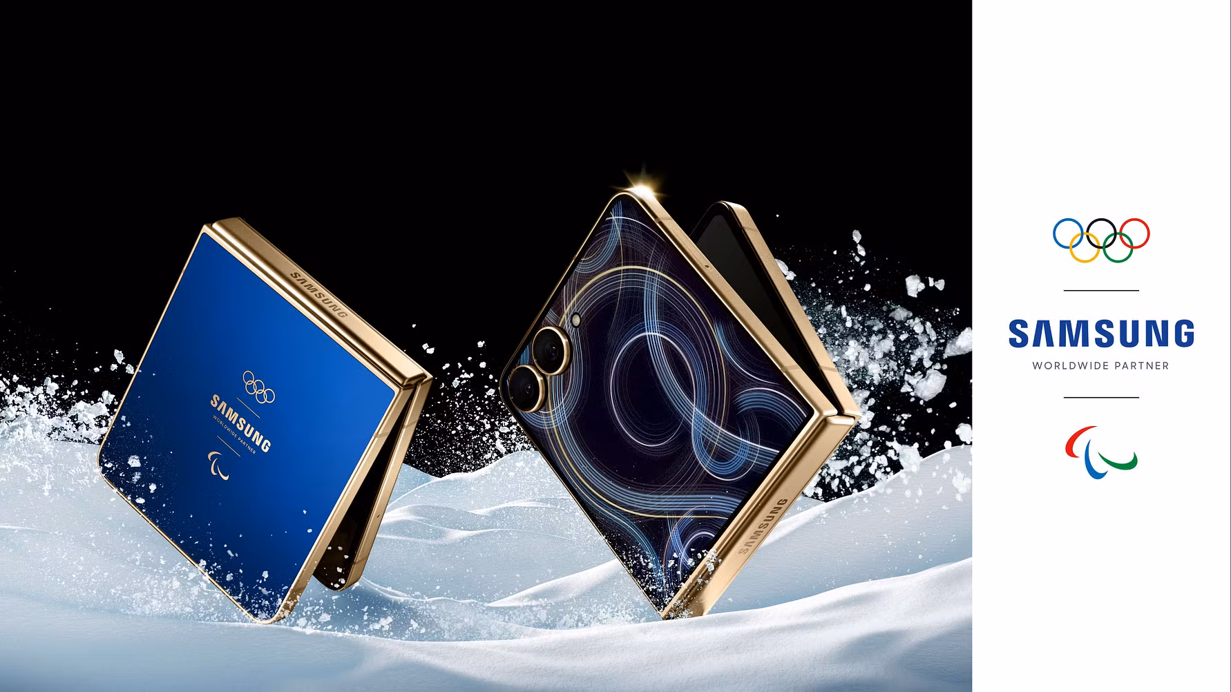 Samsung Galaxy Z Flip7 Olympic Edition (Foto: Samsung)