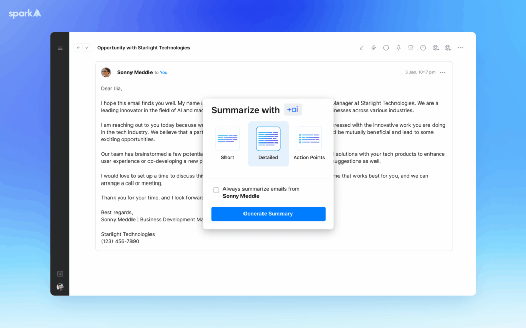 Spark Mail
