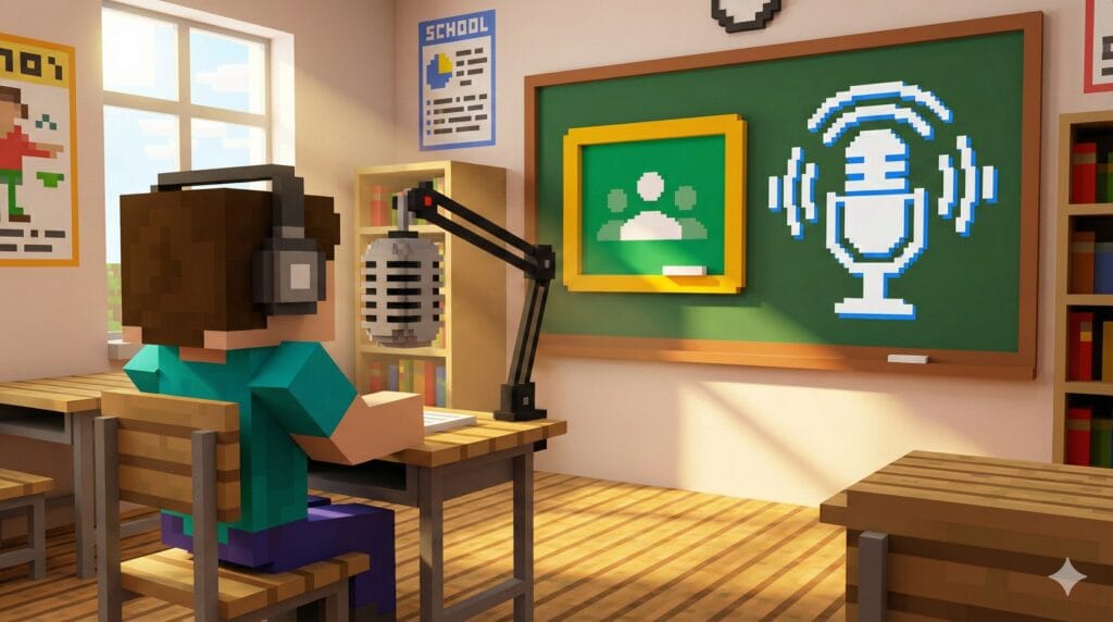 Google Classroom podcast