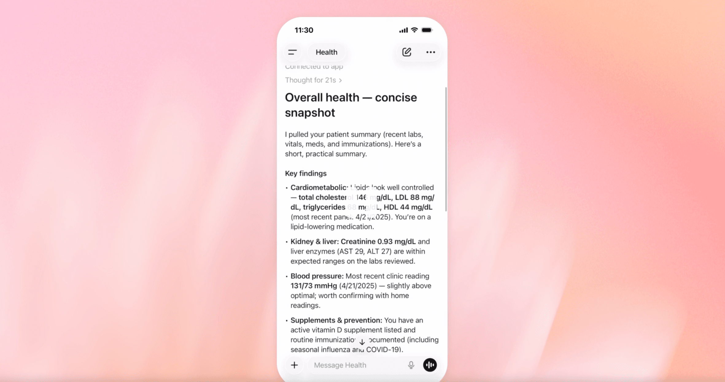 OpenAI er klar med ChatGPT Health (Foto: OpenAI)