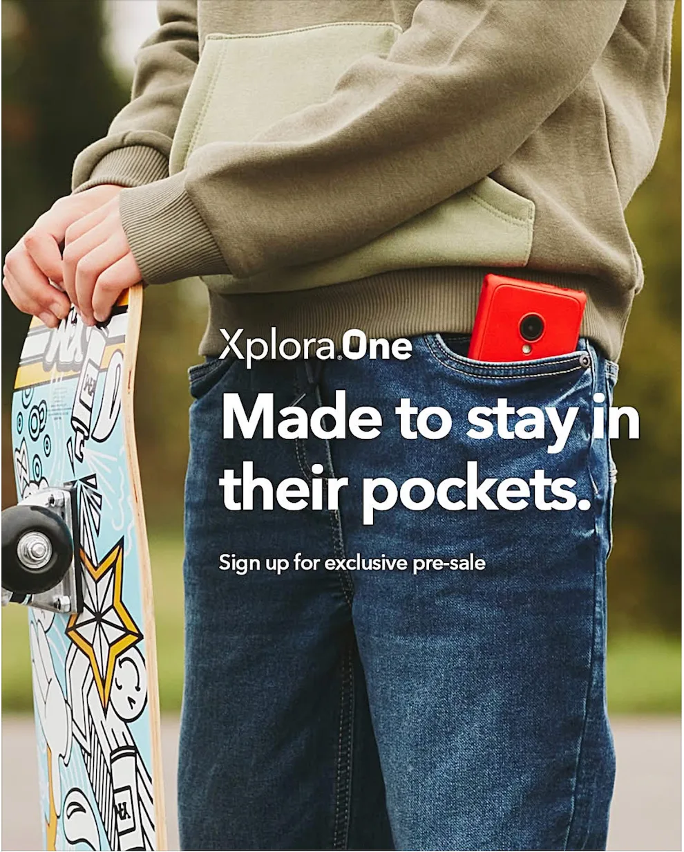 Xplora er på vej med et bud på den første smartphone - navnet er "Xplora One" (Foto: Xplora)
