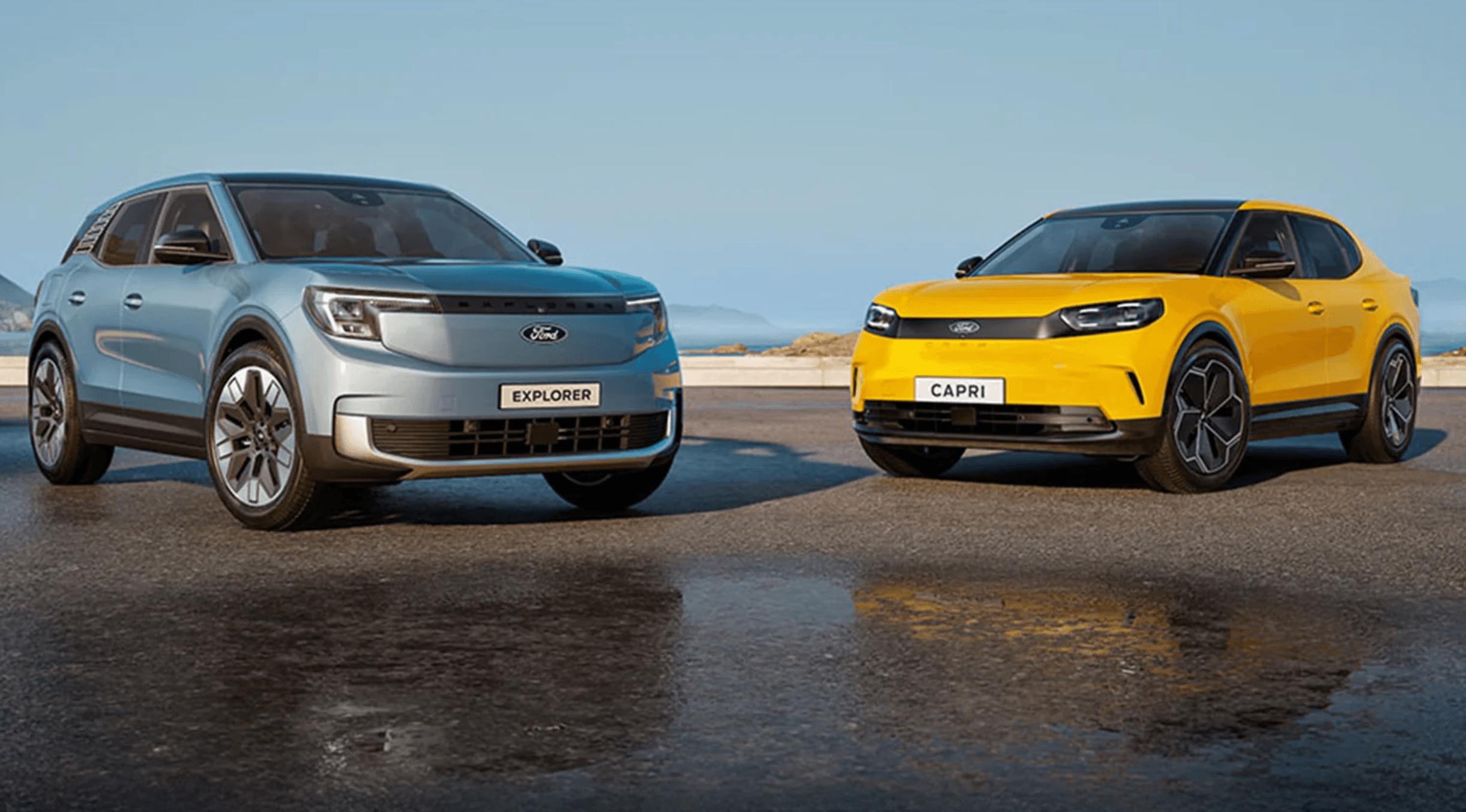 Ford Explorer og Ford Capri (Foto: Ford)