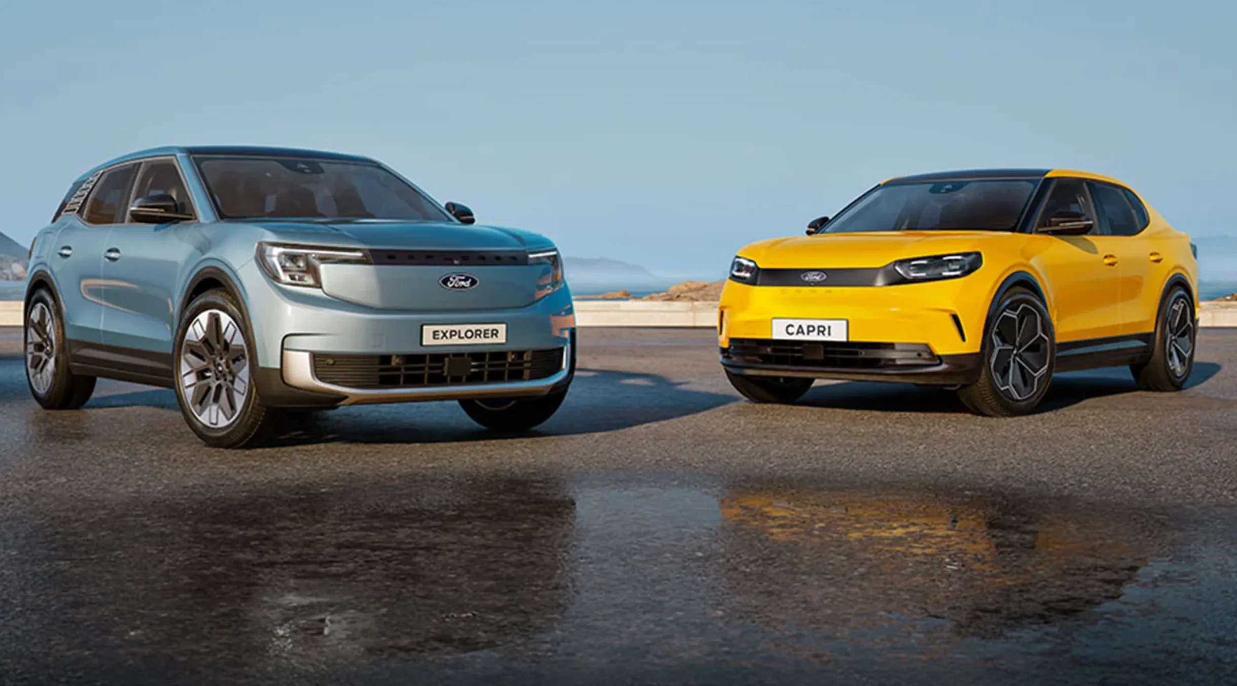 Ford Explorer og Ford Capri (Foto: Ford)
