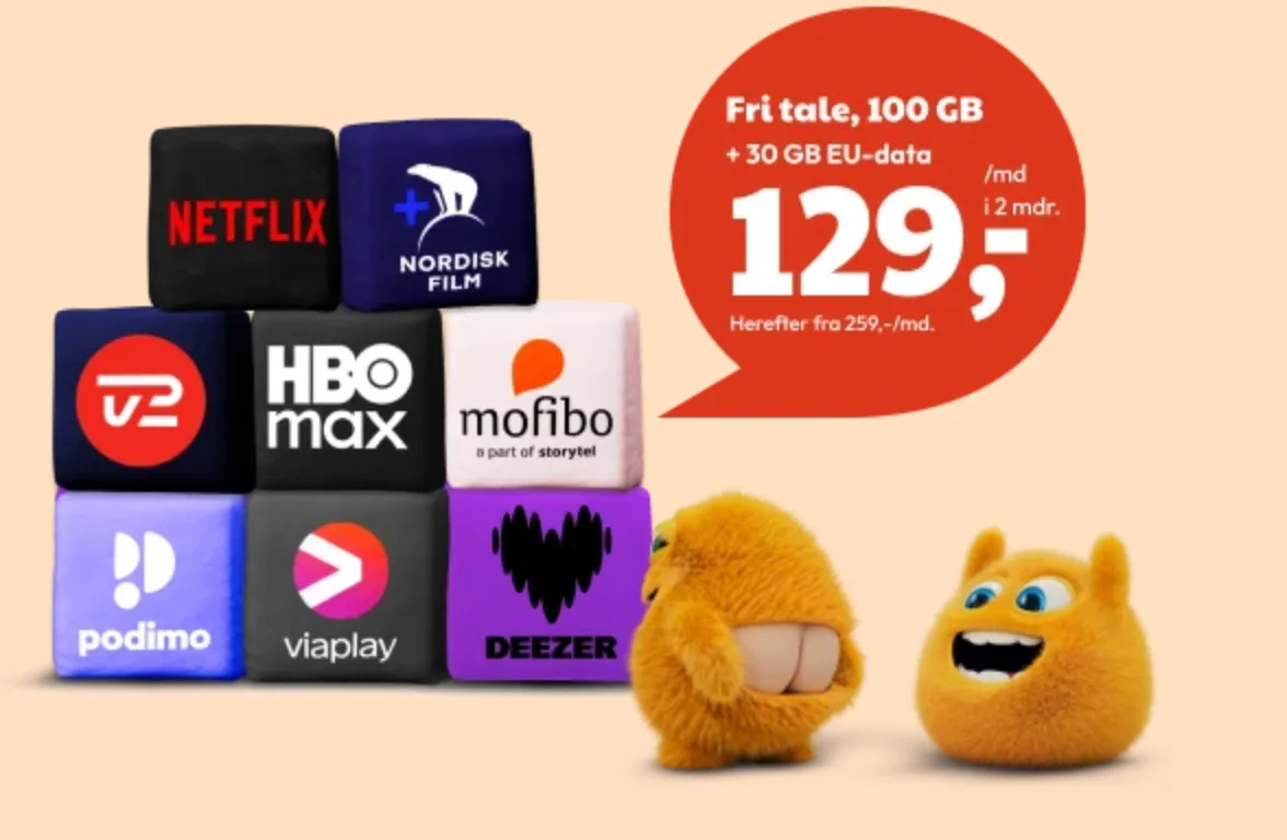CBB er klar med et godt tilbud på mobilabonnement og streaming (Kilde: CBB)